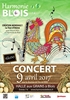 Affiche du concert