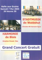 Concert Franco-Allemand, le 07 mai 2005